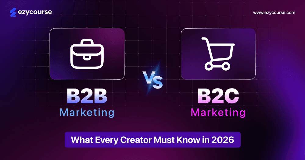 B2B vs B2C Marketing: What Every Creator Must Know in 2026