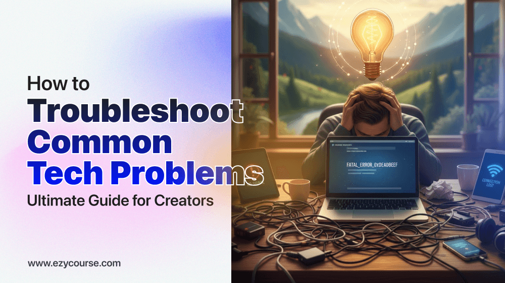 How to Troubleshoot Common Tech Problems | Ultimate Guide for Creators