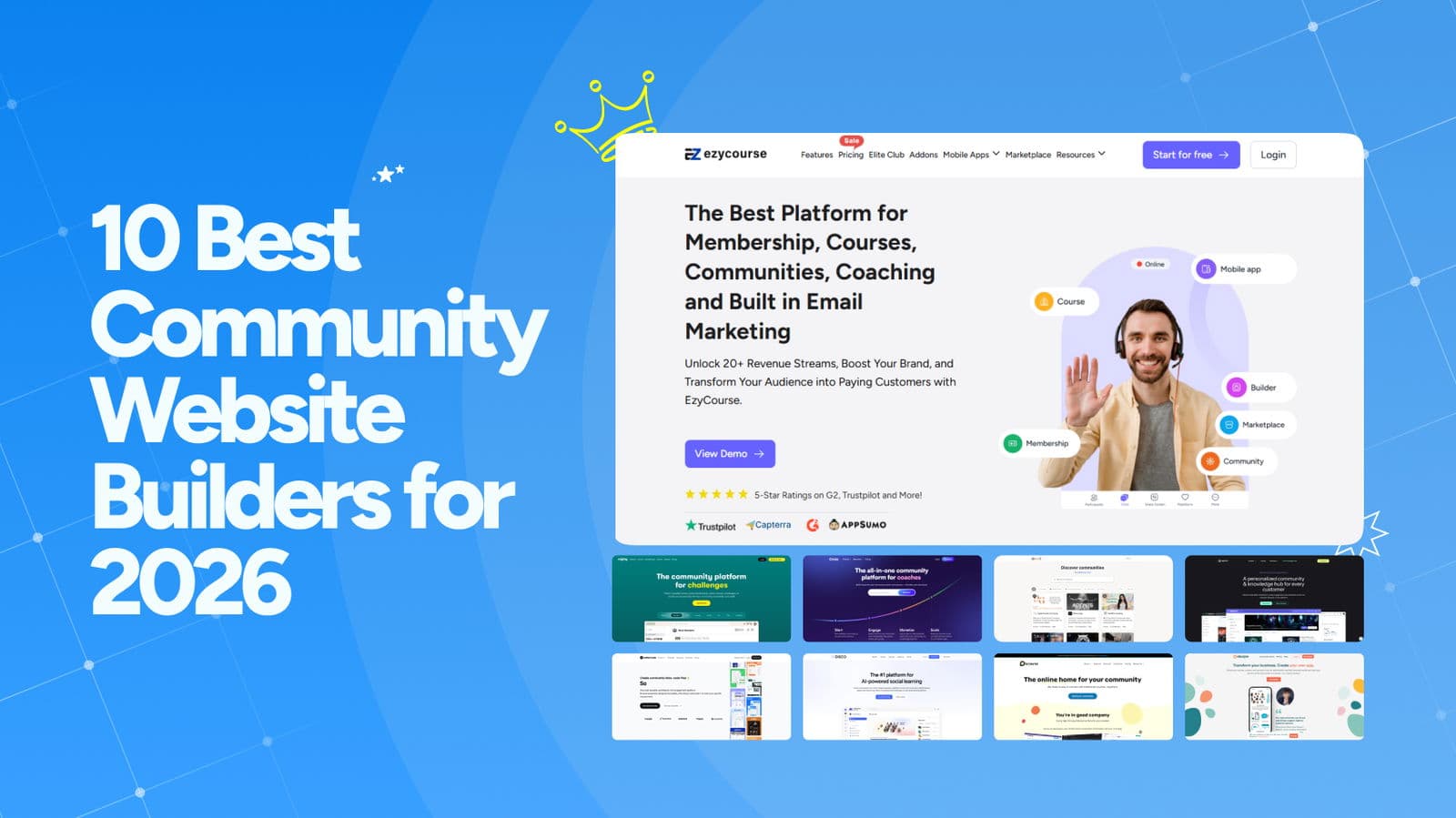 10 Best Community Website Builders for 2026