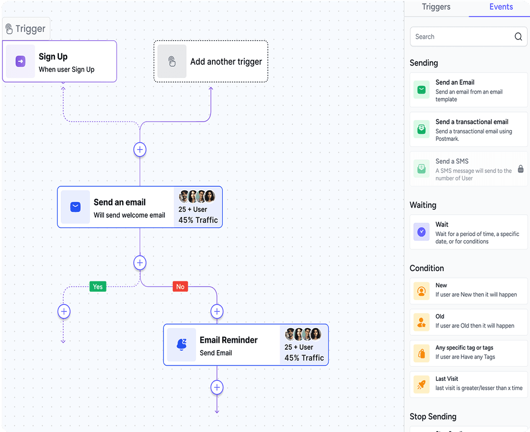 Automation workflow builder