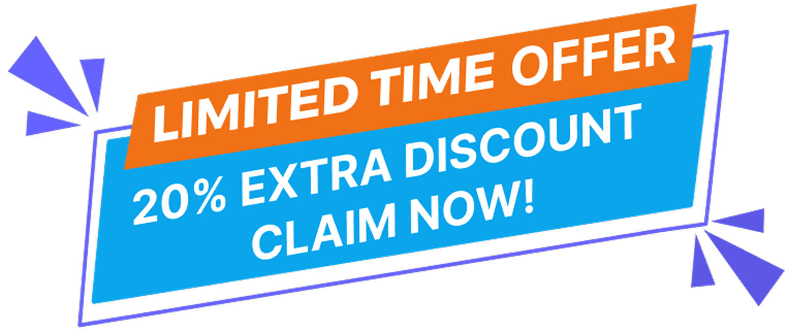 Limited time offer - 20% extra discount - Claim now!